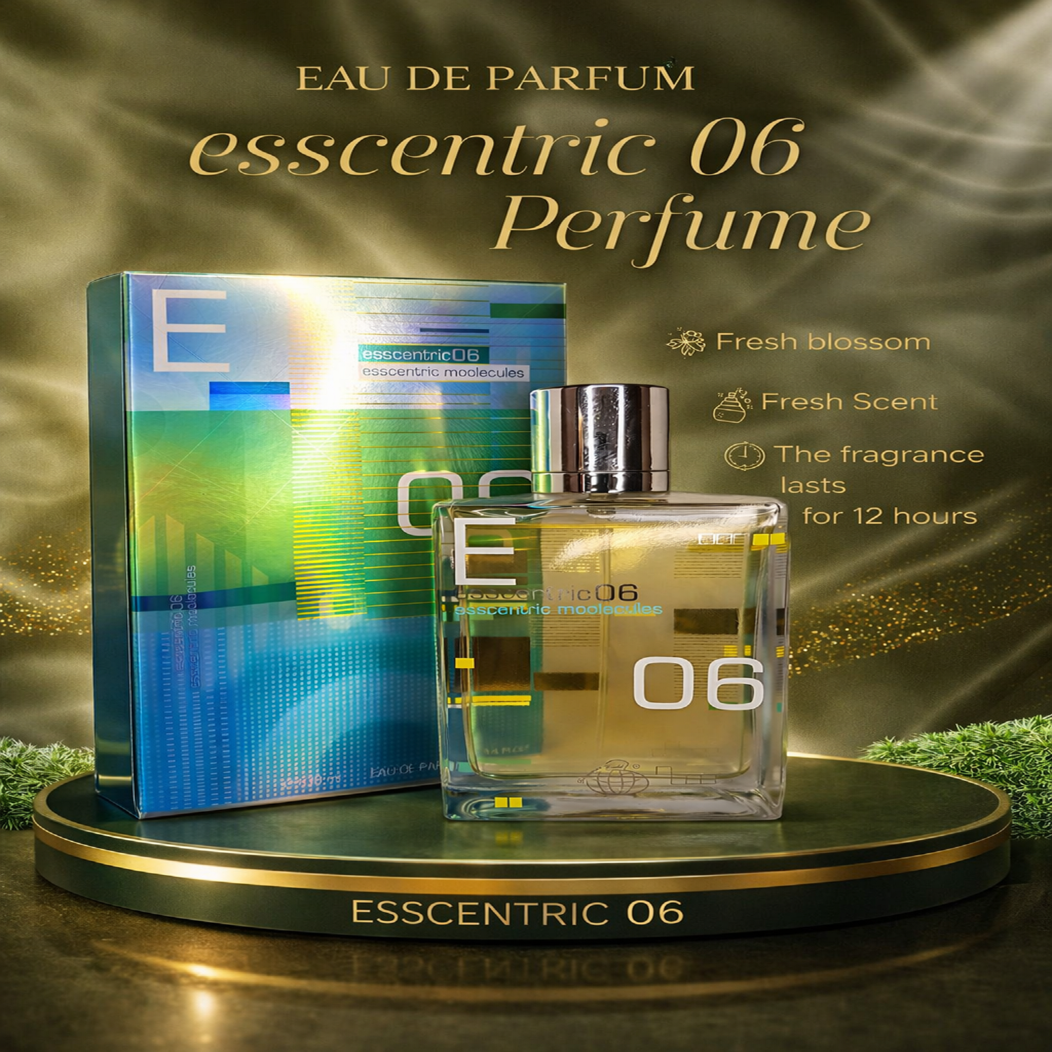 Esscentric 06 – Modern & Long-Lasting Unisex Perfume for Men and Women