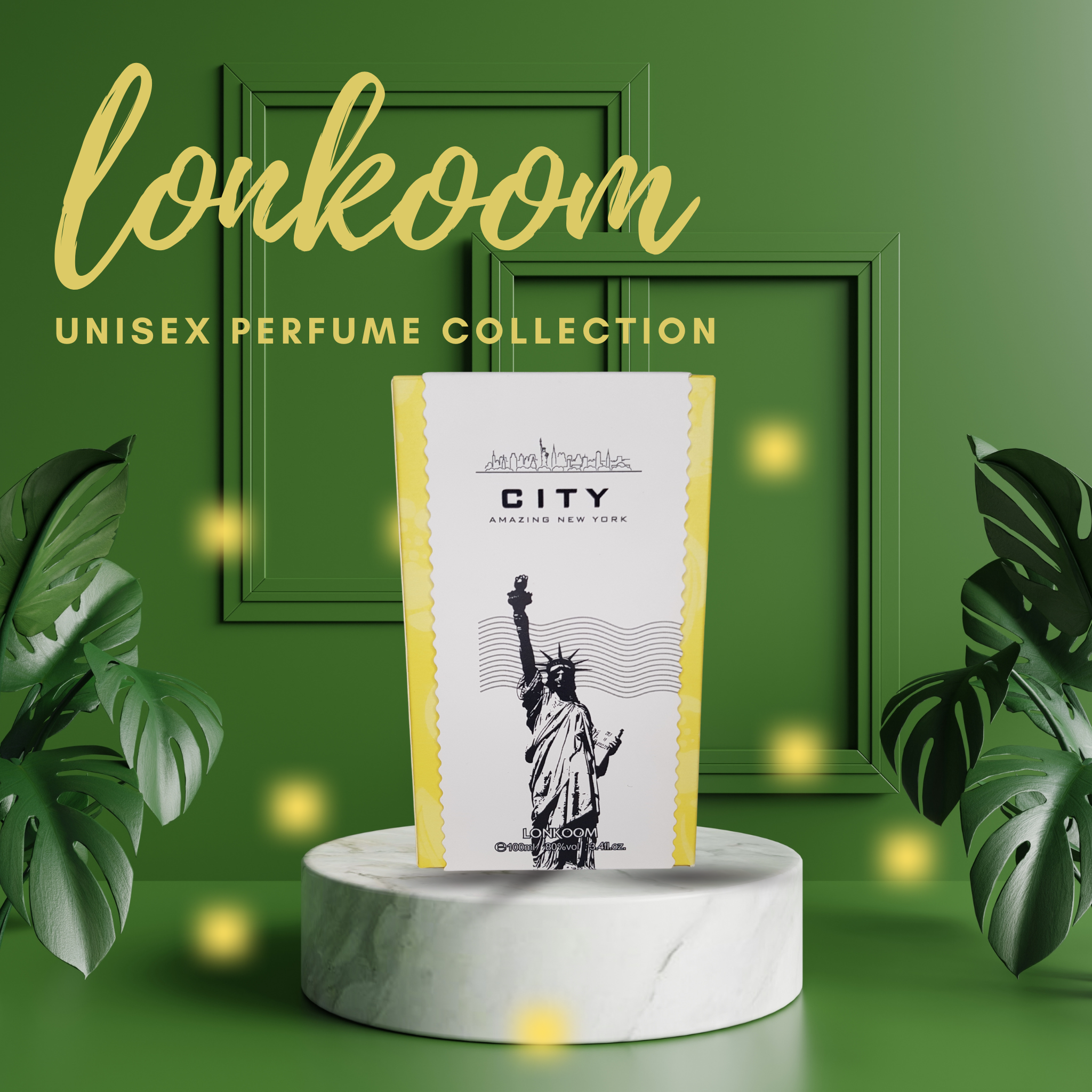 Lonkoom Unisex Perfume – Fresh, Elegant & Long-Lasting Fragrance for Men & Women